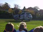 Highlight for Album: A Helicopter Visits!